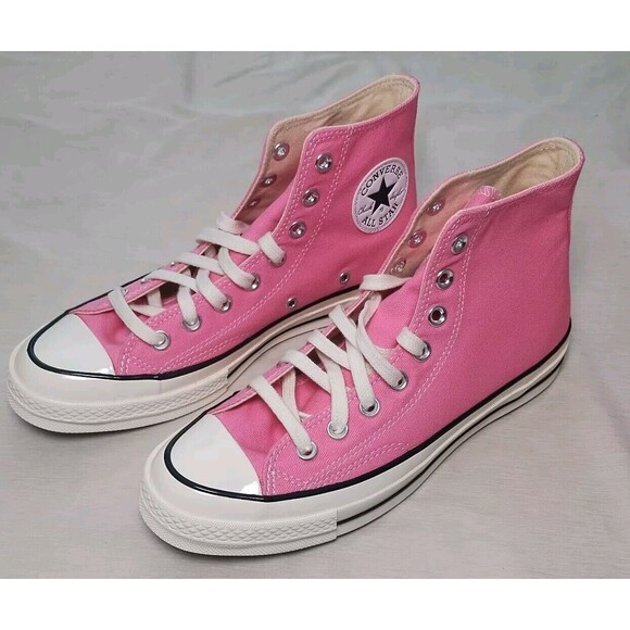 Converse Chuck 70 Hi Prime Pink White Egret Black High Top Walk Gym NIB Sz M7 W9 - Picture 6 of 8